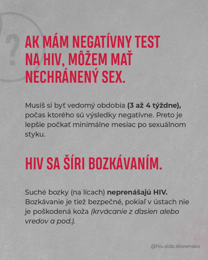 Mýty a fakty o HIV/AIDS