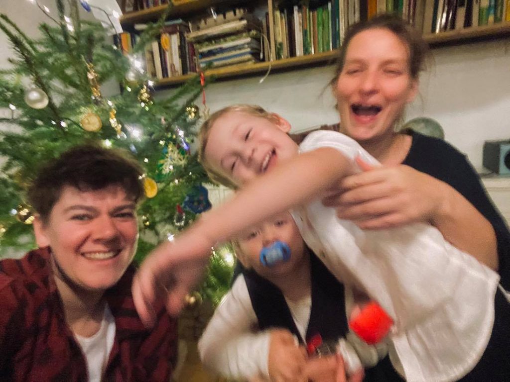 Vianoce u Agnes a Andrey