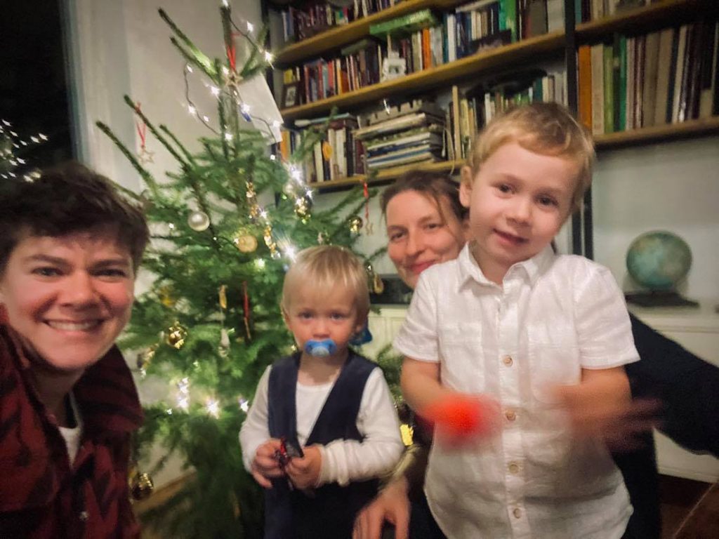 Vianoce u Agnes a Andrey