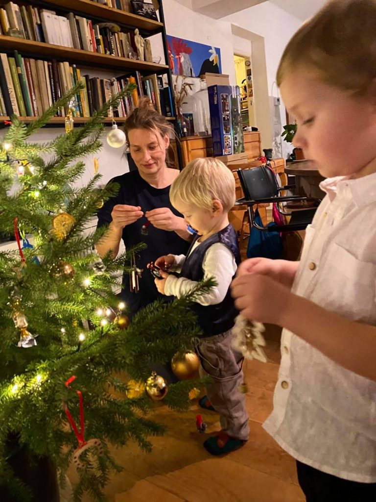 Vianoce u Agnes a Andrey