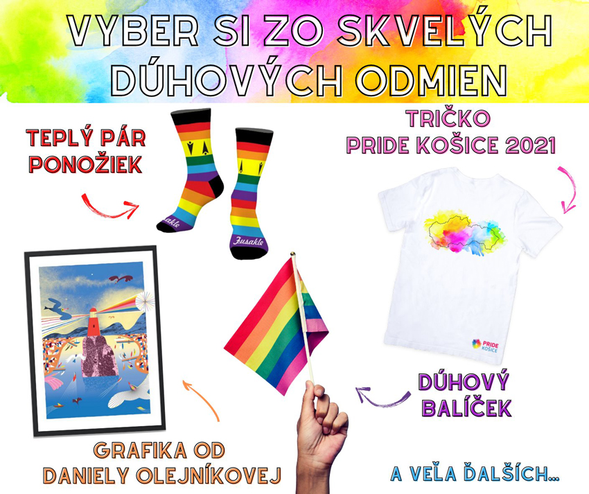 Pomôžte šíriť dúhu na východnom Slovensku, PRIDE Košice potrebuje vašu pomoc