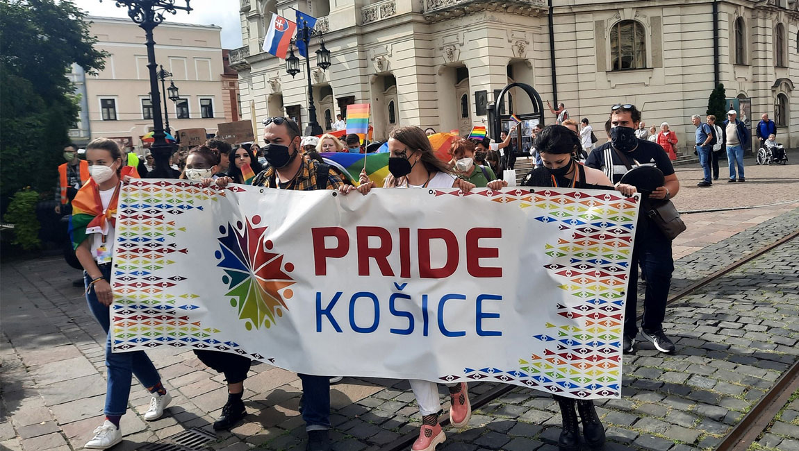 Košice ukázali, že LGBTI+ komunita je tam doma, pozri si skvelú atmosféru na PRIDE Košice