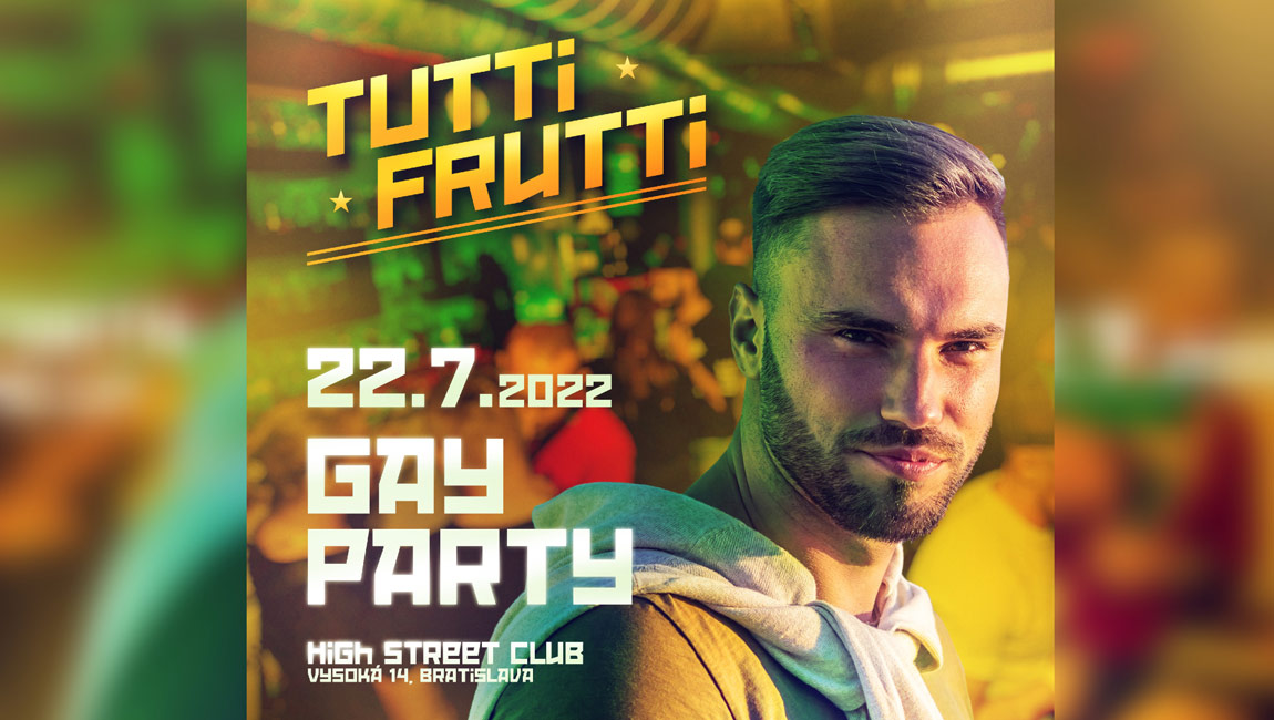 Odštartuj dúhový víkend dobrou párty, v piatok ťa na PRIDE naladí Tutti Frutti