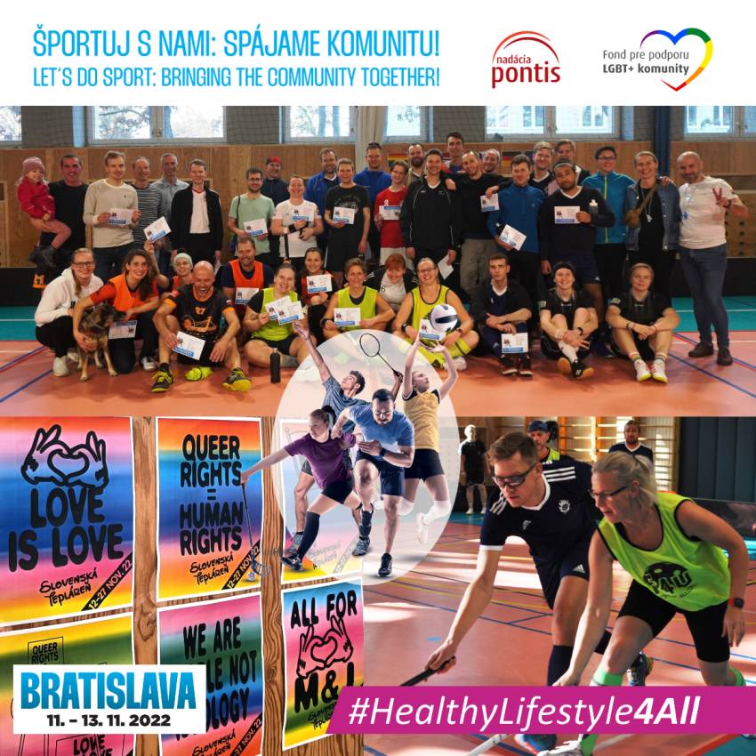 Športom spájajú queer ľudí. Lotos Cup Bratislava 2022 s rekordnou účasťou