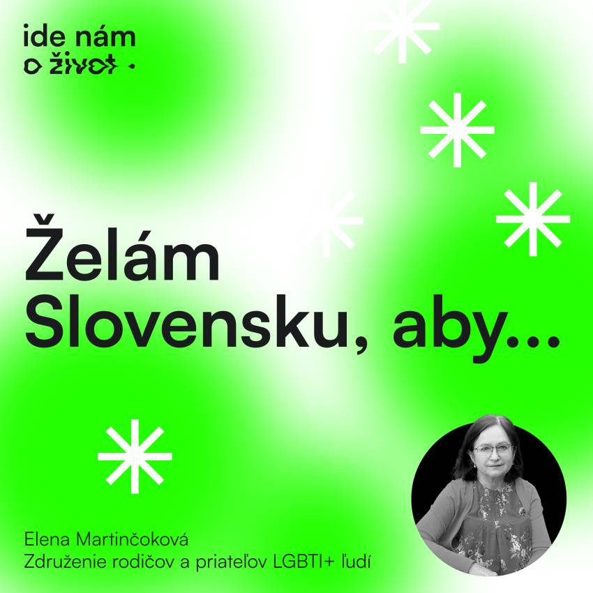 Veríme, že pri vianočnom stole budú mať miesto aj LGBTI+ ľudia