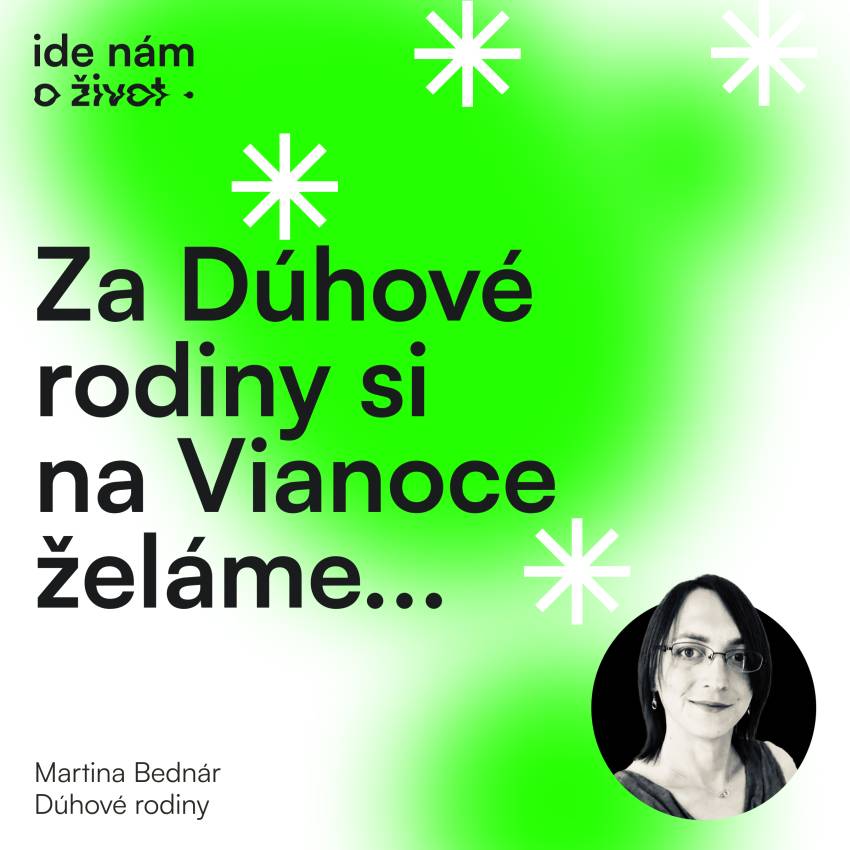 Veríme, že pri vianočnom stole budú mať miesto aj LGBTI+ ľudia
