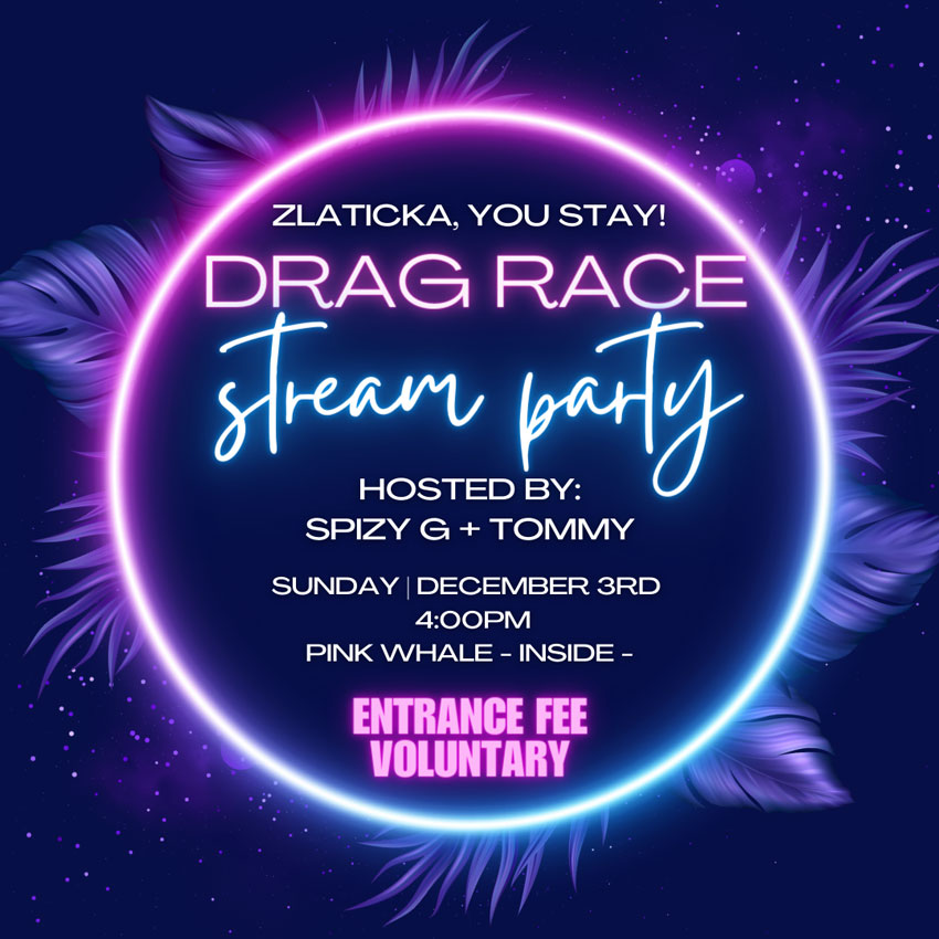 Zažite prvú Drag Race streamovaciu párty už túto nedeľu