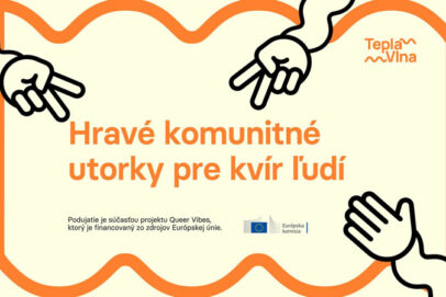 Hravé komunitné utorky pre kvír ľudí / apríl