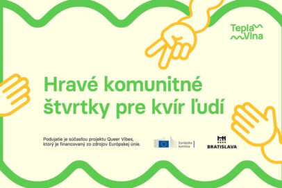 Hravé komunitné štvrtky pre kvír ľudí / september